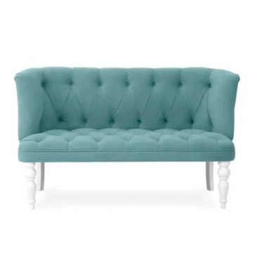 Диван 7777 Мятный, опоры Белый