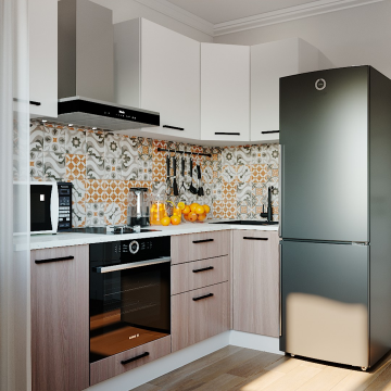 Кухонный гарнитур Демо 2200х1000мм угловой