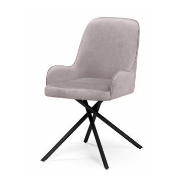 Стул на металлокаркасе Галтер MR-28 / черный