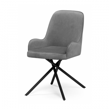 Стул на металлокаркасе Галтер MR-11 / черный