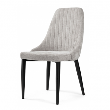 Стул на металлокаркасе Kora black / gray