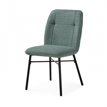 Стул на металлокаркасе Denis oliva / black