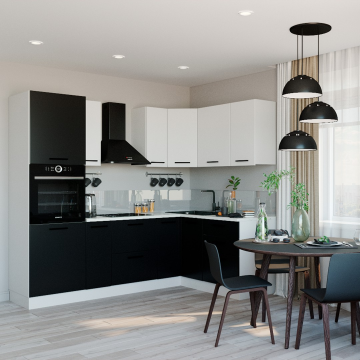 Кухонный гарнитур Графика 2400x1600 угловой