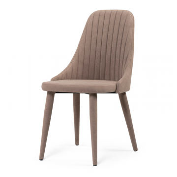 Стул на металлокаркасе Морос с чехлом катания мокка