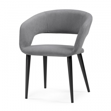 Стул на металлокаркасе Торган катания сильвер