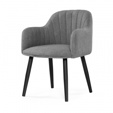 Стул на металлокаркасе Халли lamb 11 / черный