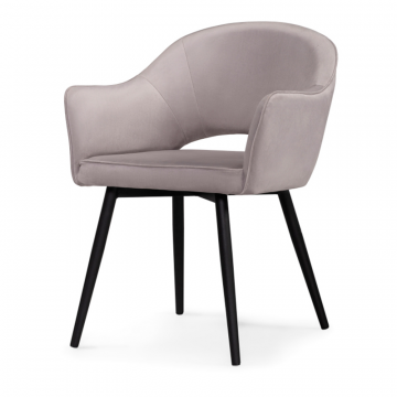 Стул на металлокаркасе Ойстер MR-28 / черный