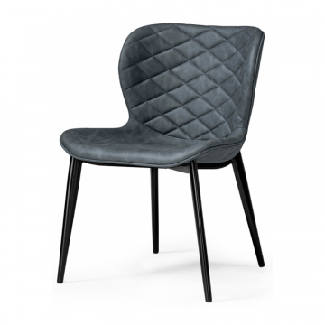 Стул на металлокаркасе Катабучи ткань kiprus 12 / черный глянец