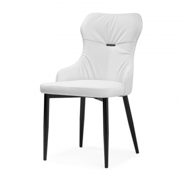 Стул на металлокаркасе Neli white / black