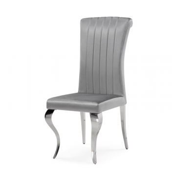 Стул на металлокаркасе Lund dark grey / steel