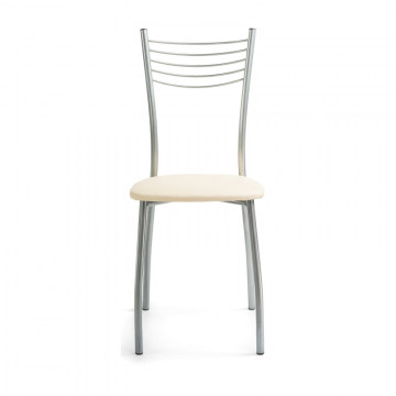 Стул на металлокаркасе Goki ваниль крап / светлый мусс