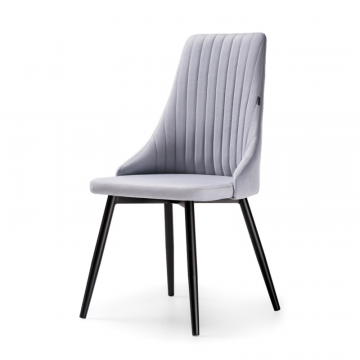 Стул на металлокаркасе Нараян velutto 49 / черный