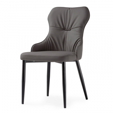 Стул на металлокаркасе Neli gray / black