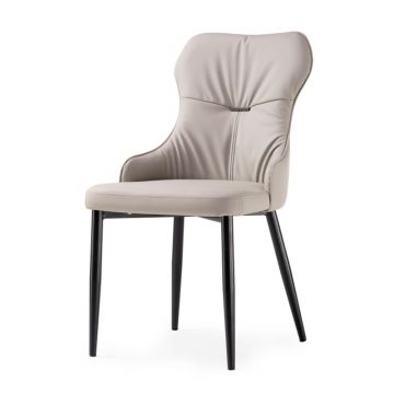 Стул на металлокаркасе Neli beige / black