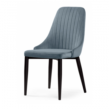 Стул на металлокаркасе Kora gray / black