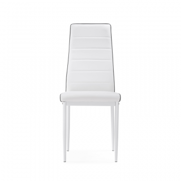 Стул на металлокаркасе DC2-001 white / black