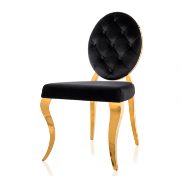 Стул Odda черный / золотой