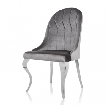 Стул на металлокаркасе Gustav серый