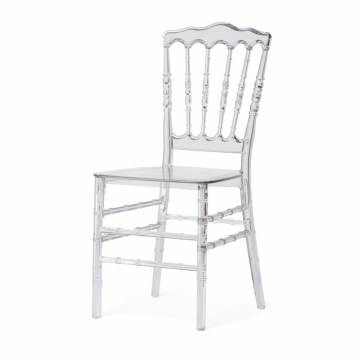 Пластиковый стул Chiavari 1 clear white