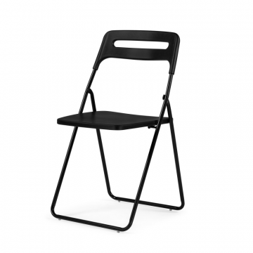 Пластиковый стул Fold складной black