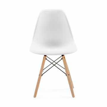 Пластиковый стул Eames PC-015 белый