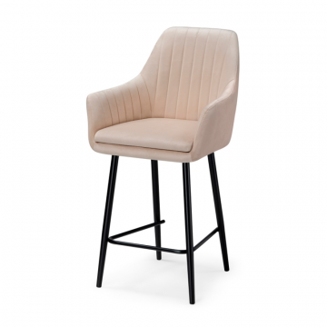 Полубарный стул Райнер MR -26 / черный