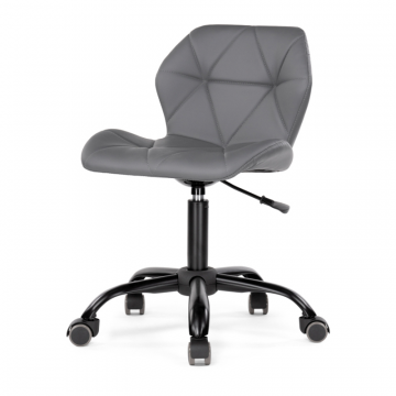 Компьютерное кресло Вальд экокожа серое