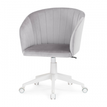 Компьютерное кресло Тибо confetti silver серый / белый