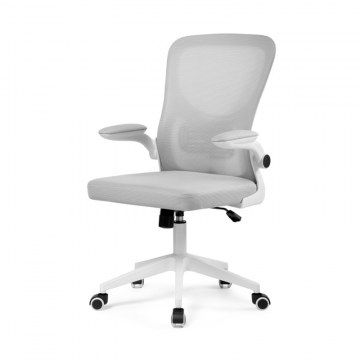 Компьютерное кресло Konfi light gray / white