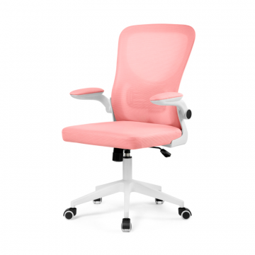 Компьютерное кресло Konfi pink / white