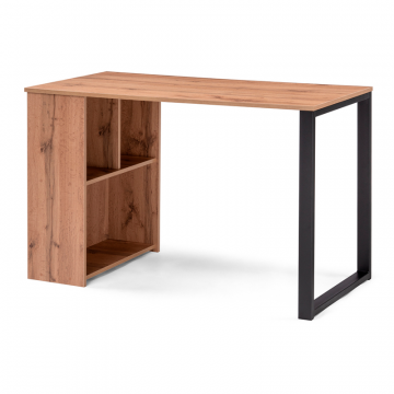 Письменный стол Битти Лофт 116х60х75 дуб вотан / черный матовый