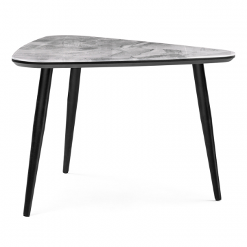 Журнальный столик Рамси 60х60х41 мрамор серый