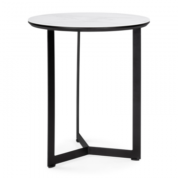 Журнальный столик Роб D-450 45х50 мрамор белый