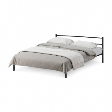 Двуспальная кровать Фади 160х200 черная