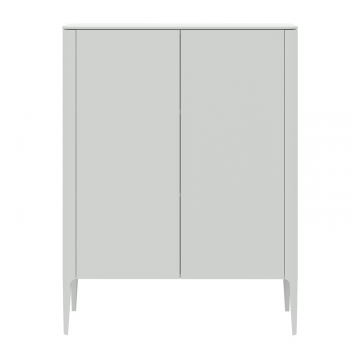 Шкаф Type 2 двери низкий (белый)