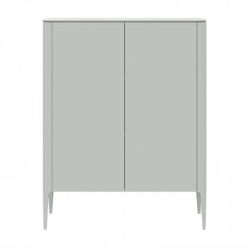 Шкаф Type 2 двери низкий (светло-серый)