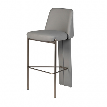58DB-19307 Стул барный серый