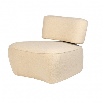 58DB-23052 Кресло ткань букле бежевое 79*84*68см