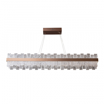 162FL-60082 Люстра подвесная прямоуг.