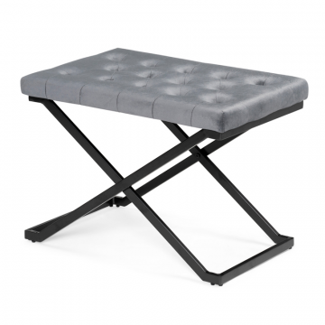 Табурет German dark grey / black