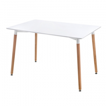 Стол Table 120х80х73 white / wood