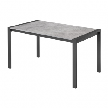 Стол Центавр 120(160)х70х75 бетон / графит
