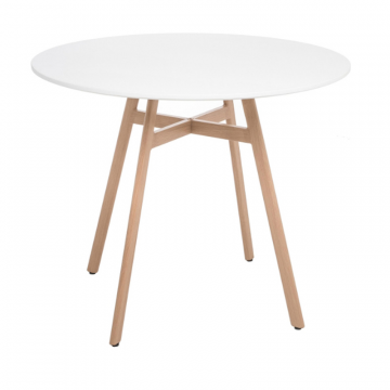 Стол Skandi 90х73 белый