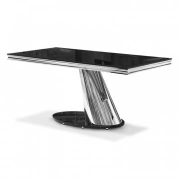 Стол на тумбе Kolonel 180х90х76 черный