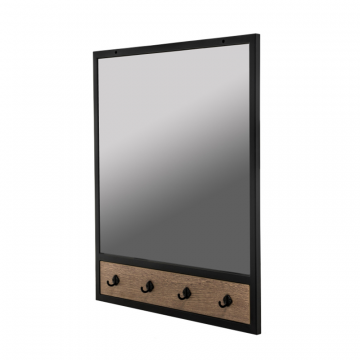 Персей дуб велингтон / черный матовый