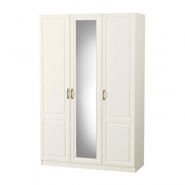 Ливерпуль с зеркалом белый / ясень ваниль