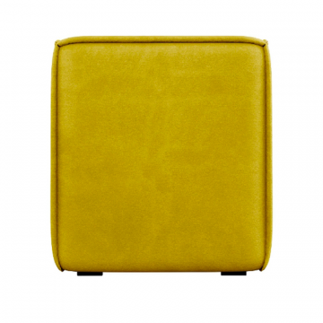 Маленькая радость Пуф квадратный горчичный