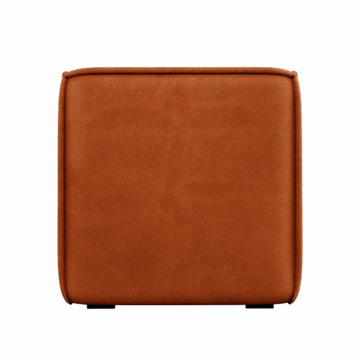 Маленькая радость Пуф квадратный терракотовый