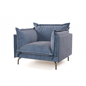 Облако комфорта Кресло, серо-синий