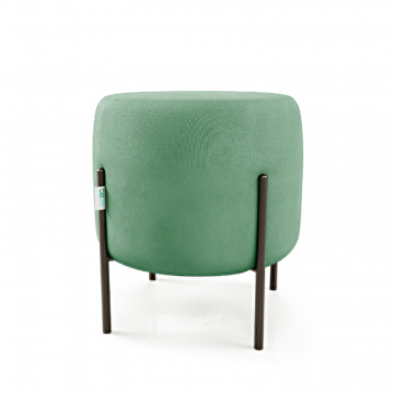 Маленькая радость Пуф круглый на ножках, мятный